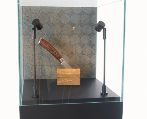 Glasvitrine bei Schwanglas